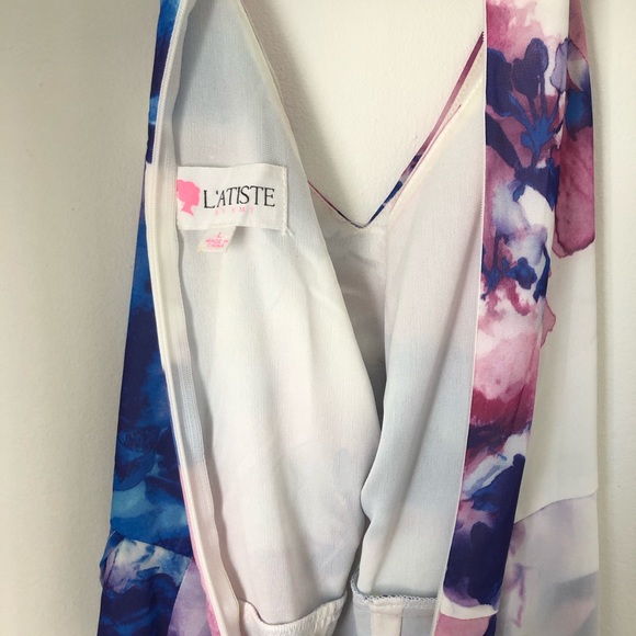 L’ATISTE BY AMY - Floral Midi Dress - Picture 5 of 6